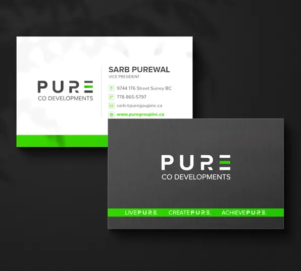 Business card design sample 1