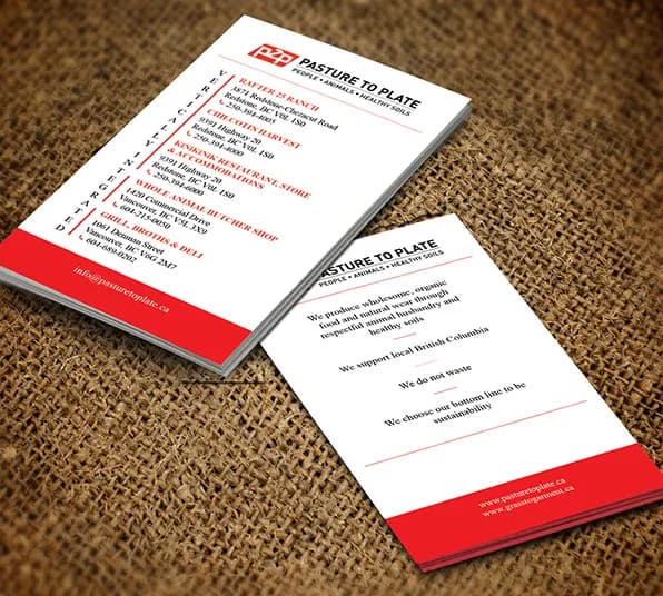 Business card design sample 10