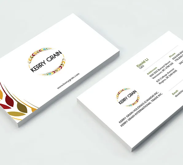 Business card design sample 8
