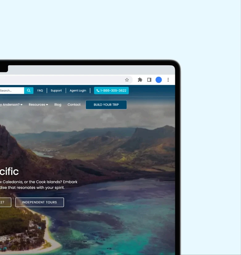 Desktop control: the original Get Quote treatment