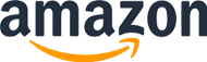A logo of Amazon