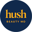 This is a logo of hushbeauty