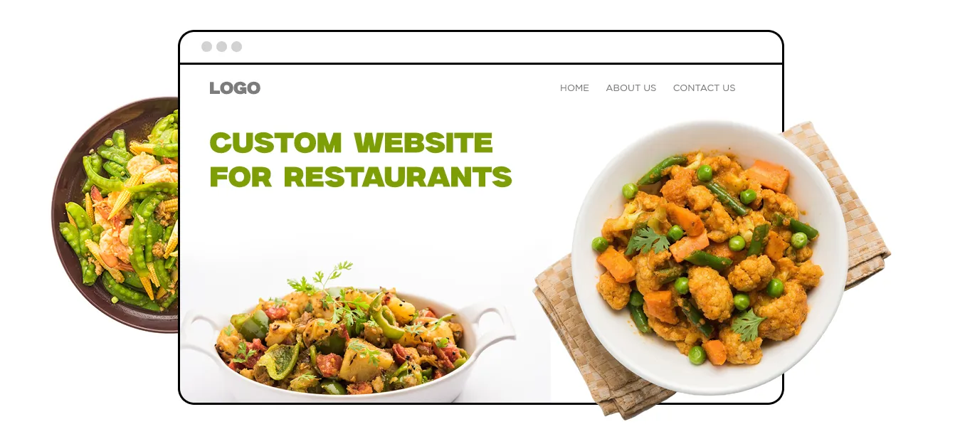 Restaurant web design by Nirvana Canada