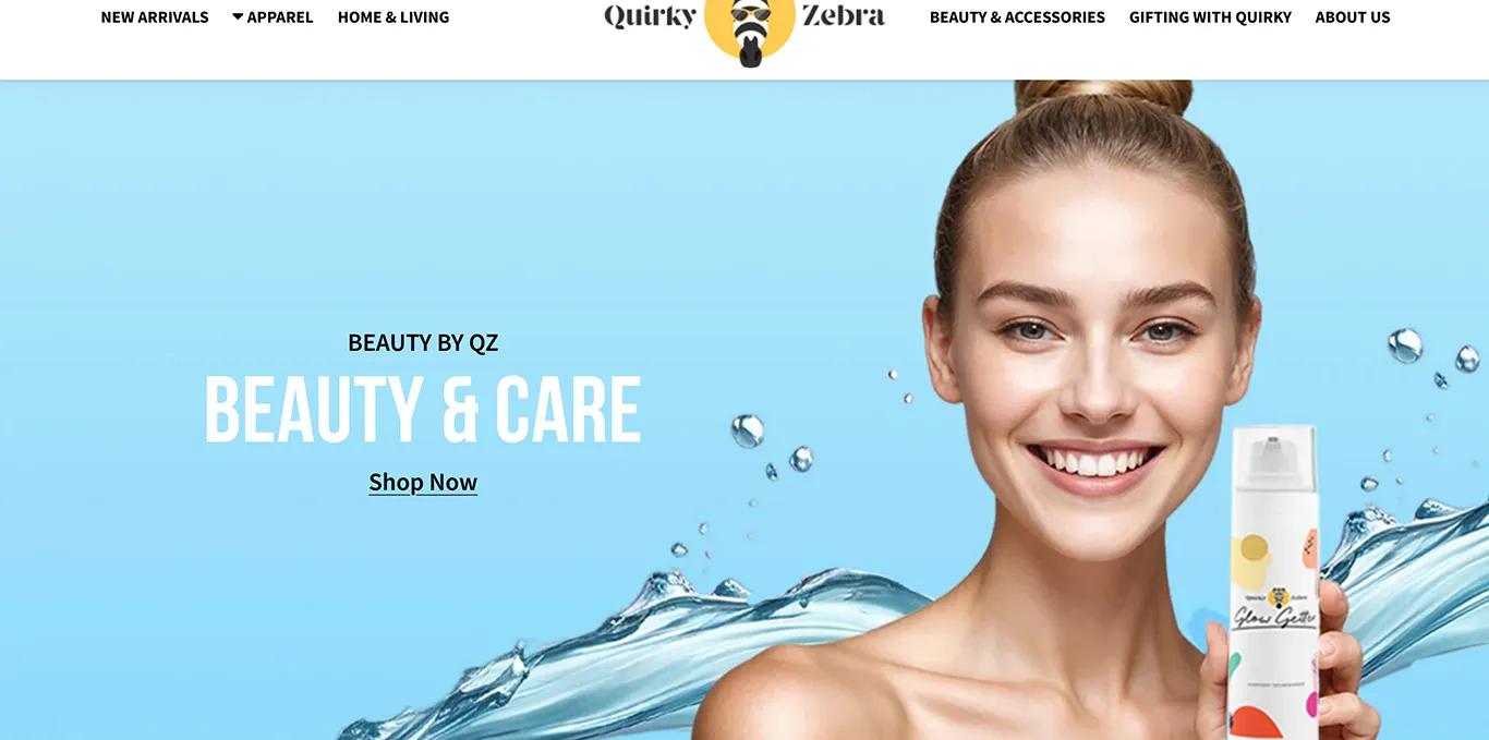 Design artwork from the Quirky Zebra brand world