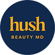 This is a logo of hushbeauty