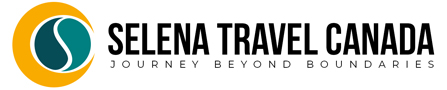 This is Selena Travel secondary logo